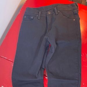 Levi’s punk rock black 513s